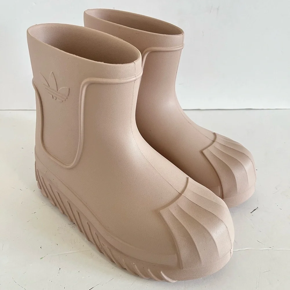 Adidas ADIFOM SUPERSTAR Rain Boot Wonder Taupe Size 5.5